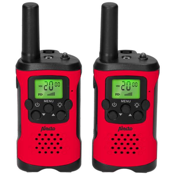 Alecto Walkie-Talkie-Set FR115RD Rot-sw