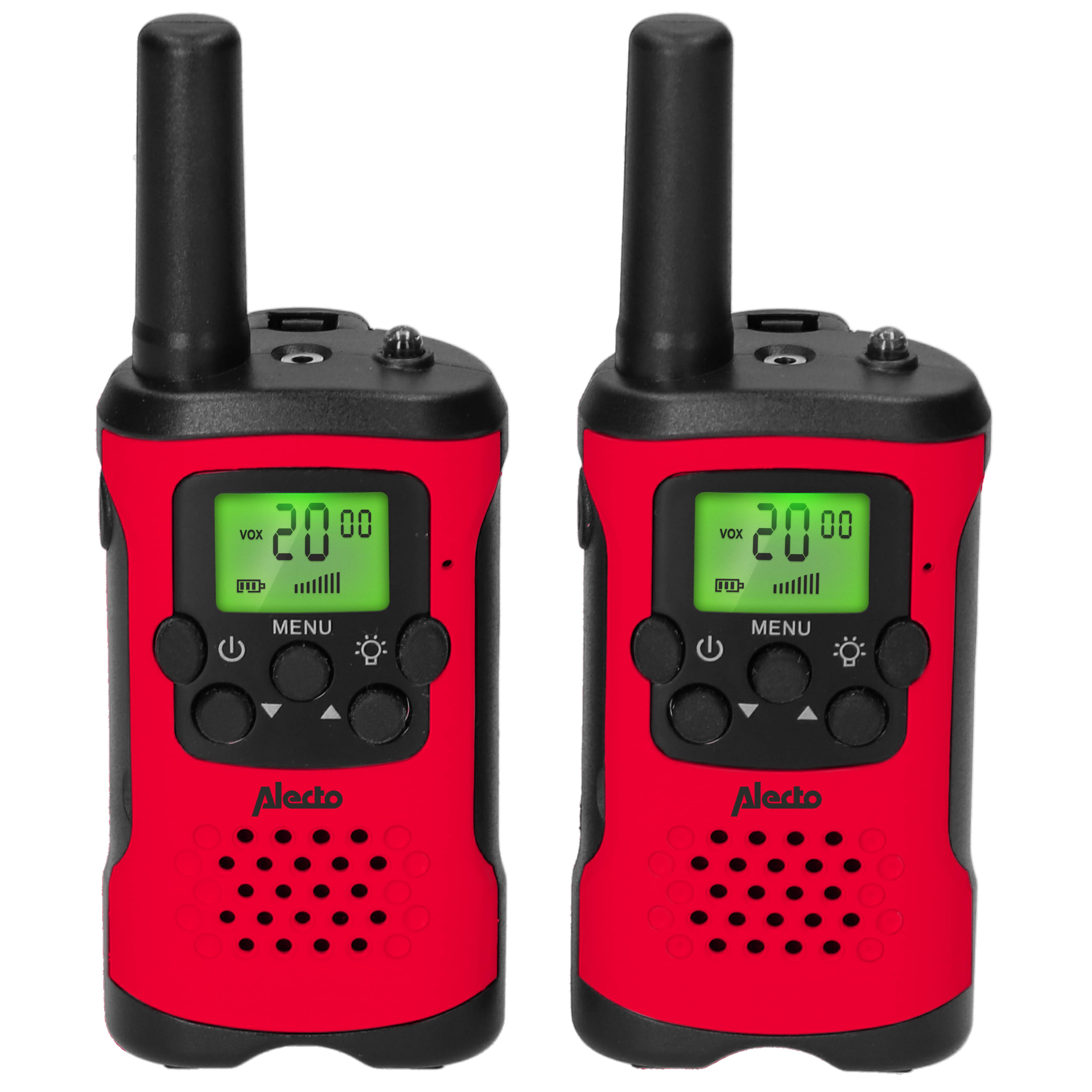 Alecto Walkie-Talkie-Set FR115RD Rot-sw-0