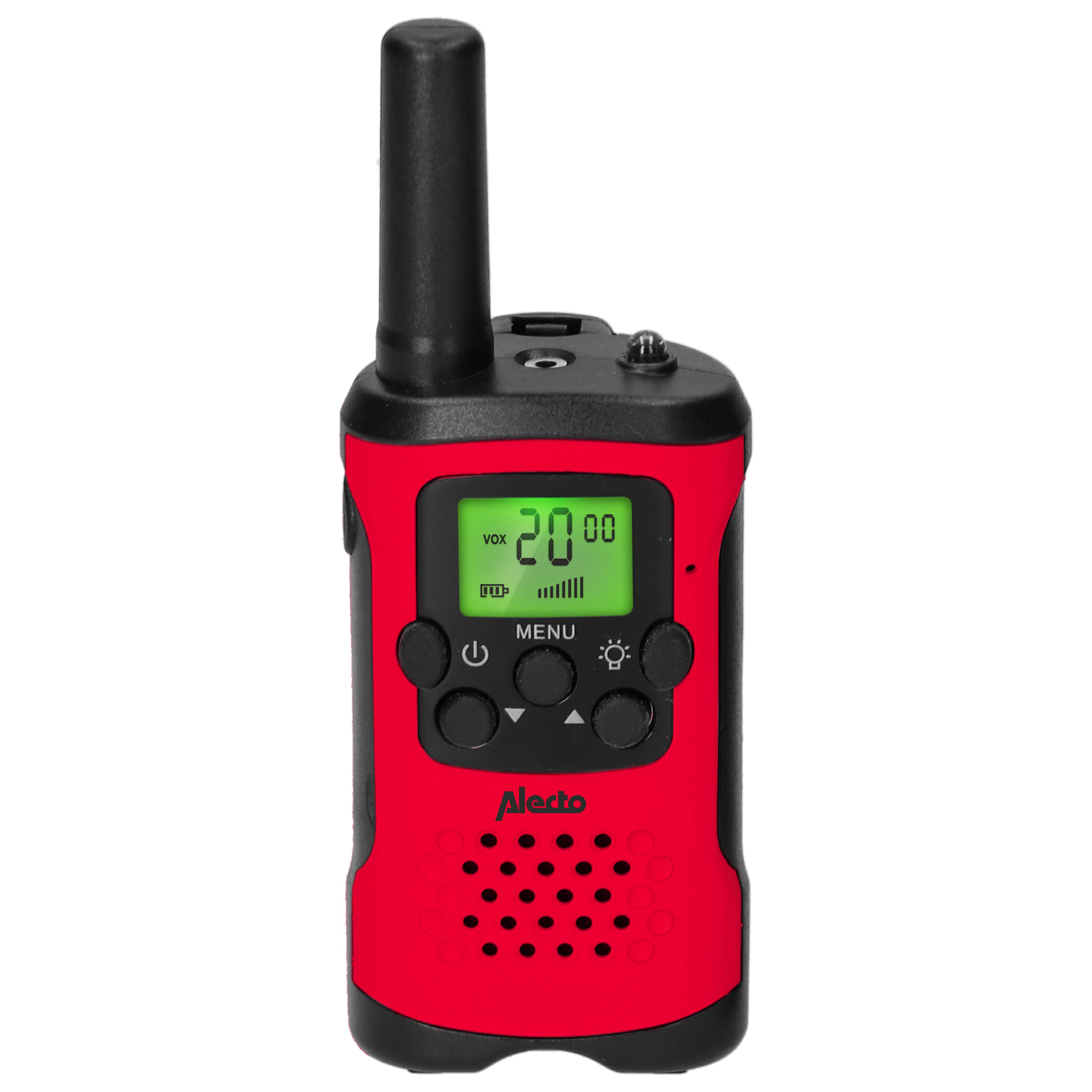 Alecto Walkie-Talkie-Set FR115RD Rot-sw-2