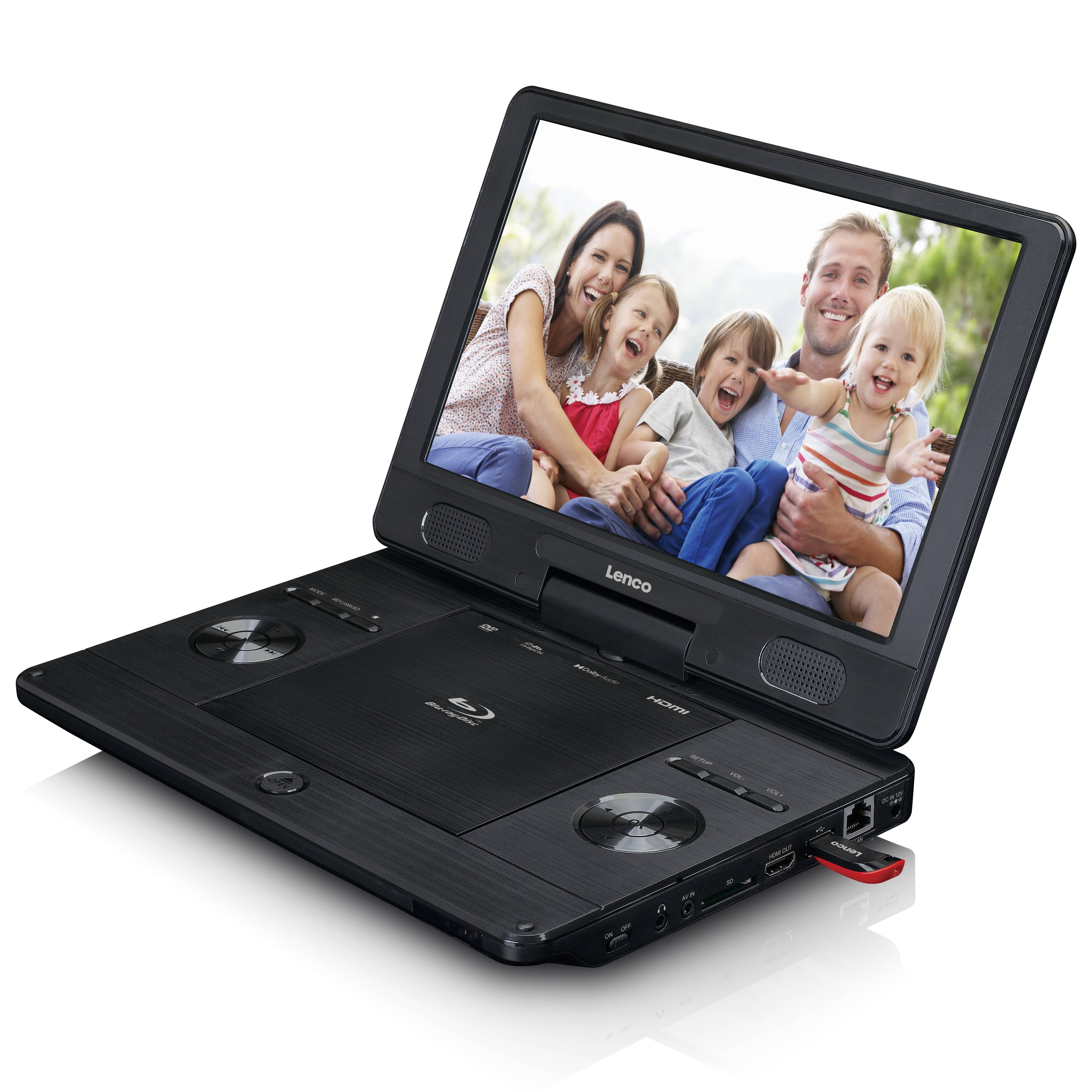 LENCO Blu-Ray Player DVD BRP-1150 Black-1