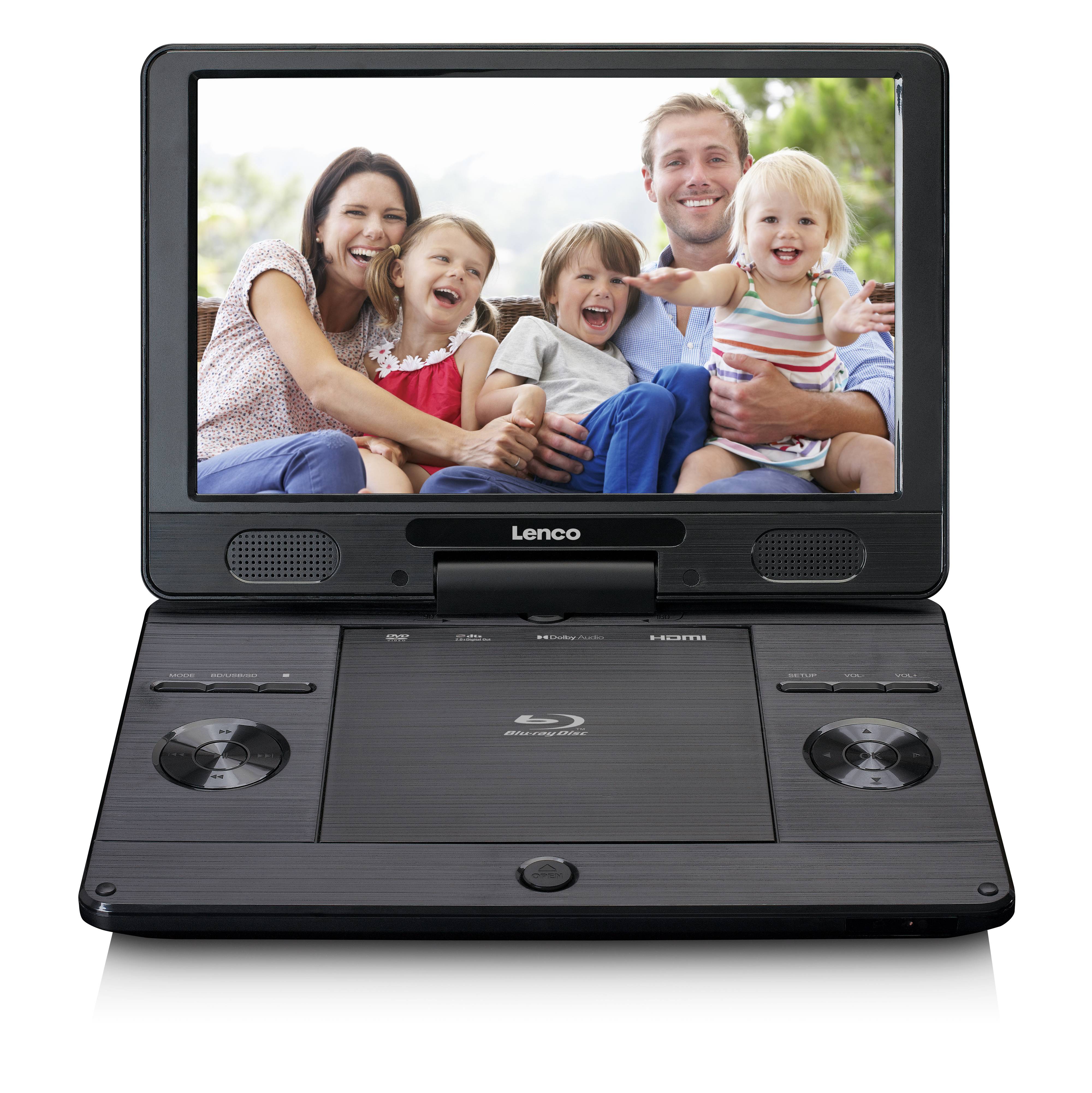 LENCO Blu-Ray Player DVD BRP-1150 Black-4