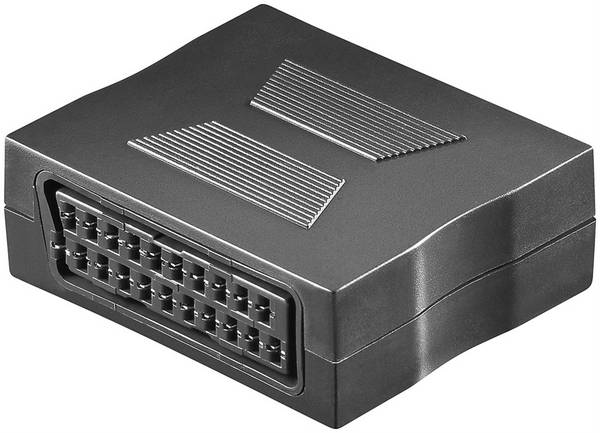 Goobay Scart Adapter Scartbuchse (21-Pin) > Scartbuchse (21-Pin) 1 Stk. im Plastikbeutel