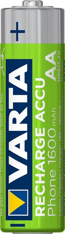 Varta Recharge Accu Phone T399 Mignon AA Akku 2er Blister-1