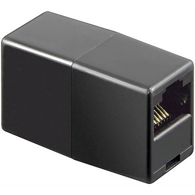 Goobay ISDN-Adapter RJ45-Buchse (8P8C) > RJ45-Buchse (8P8C) Schwarz-0
