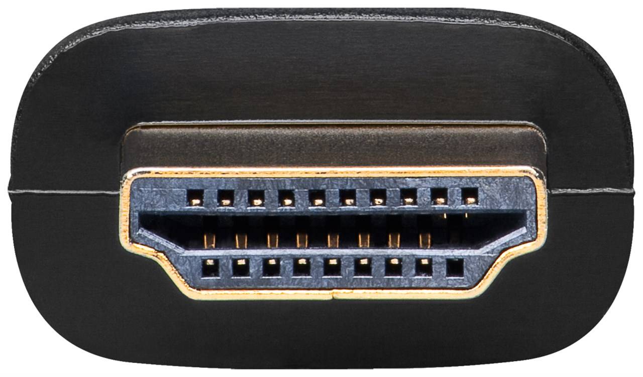 Goobay HDMI™/DVI-D-Adapter, vergoldet HDMI™-Stecker (Typ A) > DVI-D-Buchse Dual-Link (24+1 pin) HDMI™-Stecker (Typ A)-2