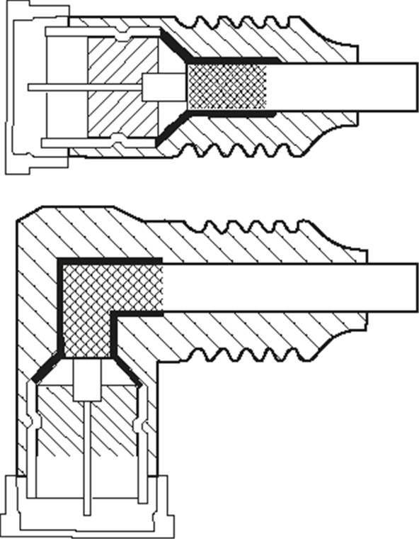 Goobay Gewinkeltes SAT Antennenkabel (80 dB), 2x geschirmt F-Stecker (Quick) > F-Stecker (Quick) 90° (vollständig geschi-1