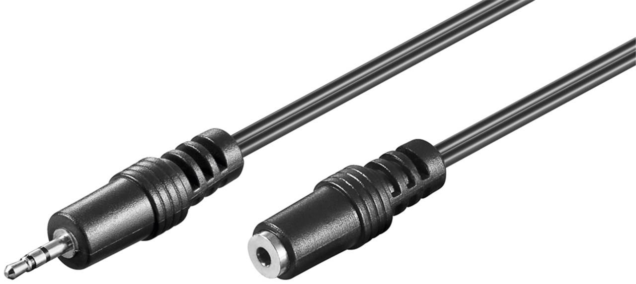 Goobay Audio Verlängerungskabel AUX, 2,5 mm Stereo - Klinke 2,5 mm Stecker (3-Pin, stereo) > Klinke 2,5 mm Buchse...-0