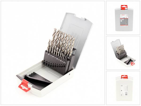 Bosch Pro Box Metallbohrer Set HSS-G - 19 - teilig 1 - 10 mm ( 2608587013 )