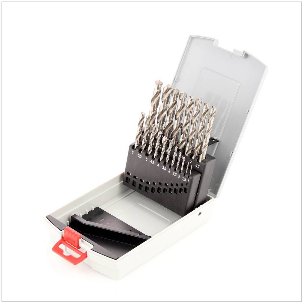 Bosch Pro Box Metallbohrer Set HSS-G - 19 - teilig 1 - 10 mm ( 2608587013 )-1