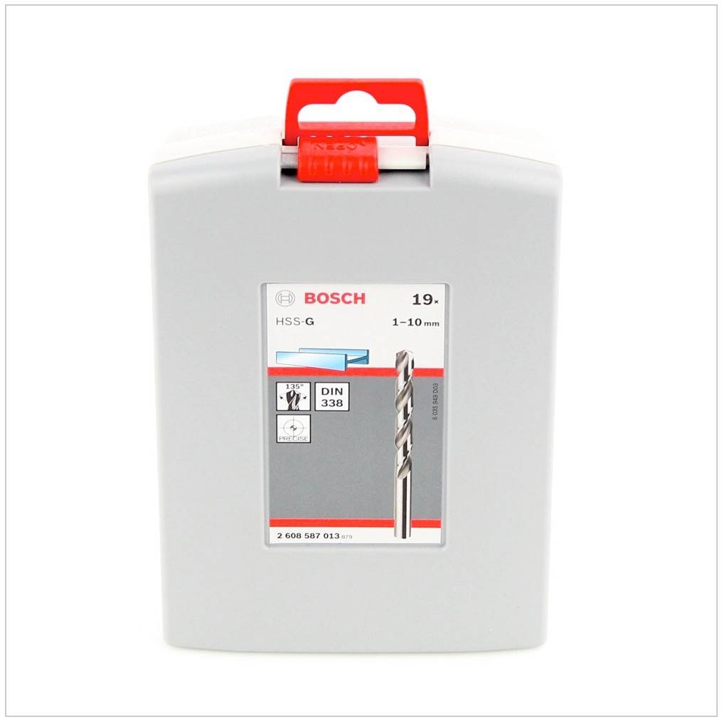 Bosch Pro Box Metallbohrer Set HSS-G - 19 - teilig 1 - 10 mm ( 2608587013 )-2