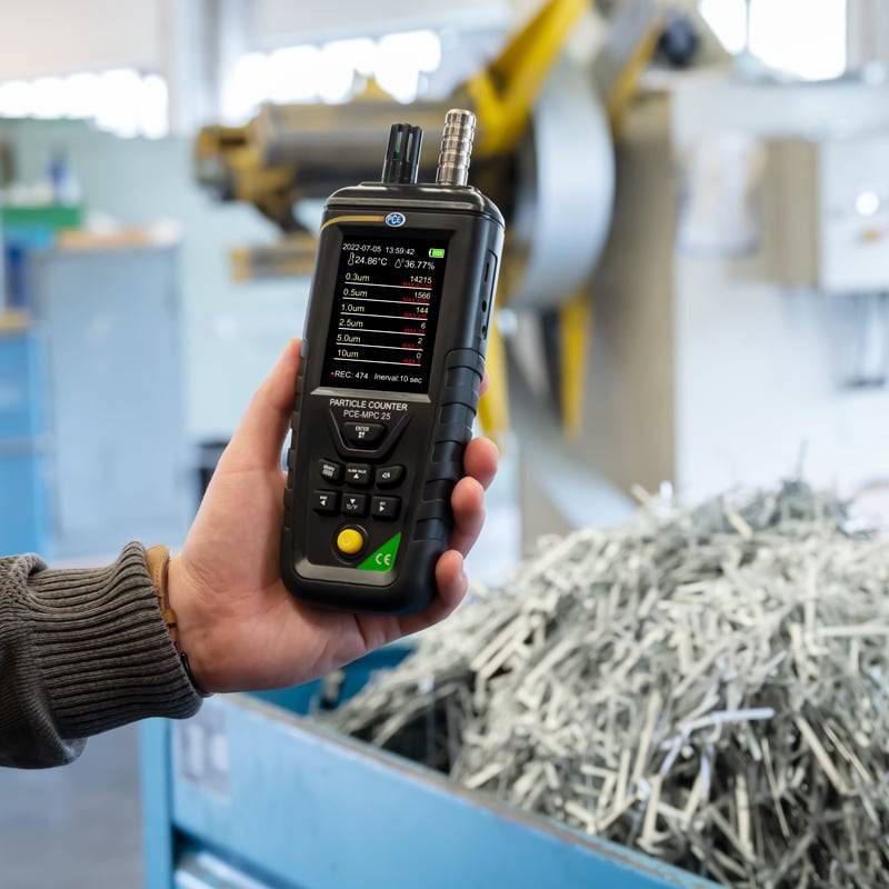 PCE Instruments Partikelzähler PCE-MPC 25 |orientierende Messung |Datenlogger |max.(=) 1000 µg/m³ |Massenkonzentration-4