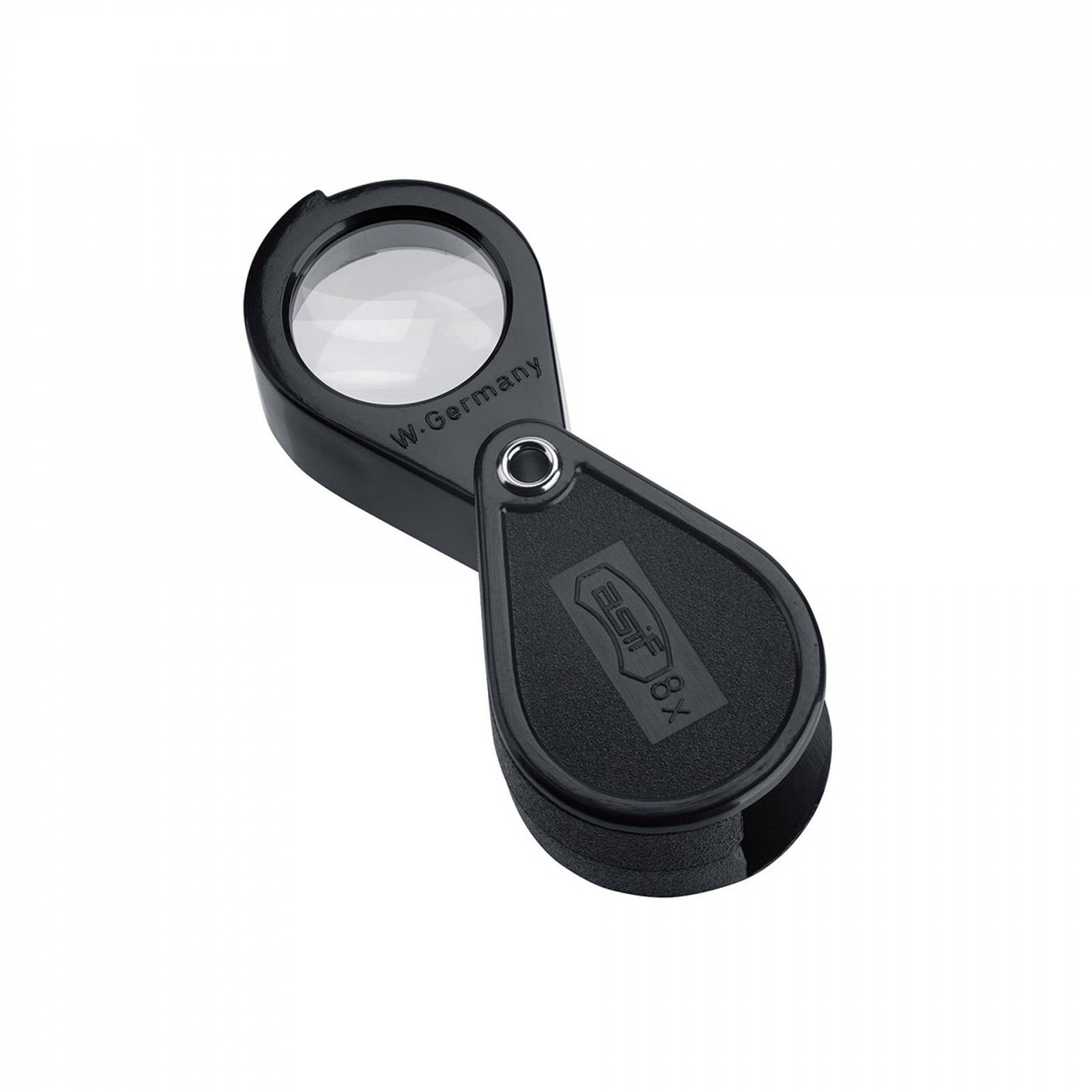 SCHWEIZER Einschlaglupe KUNSTSTOFF 8 x / Ø 22,8 mm, aplanatisch-1