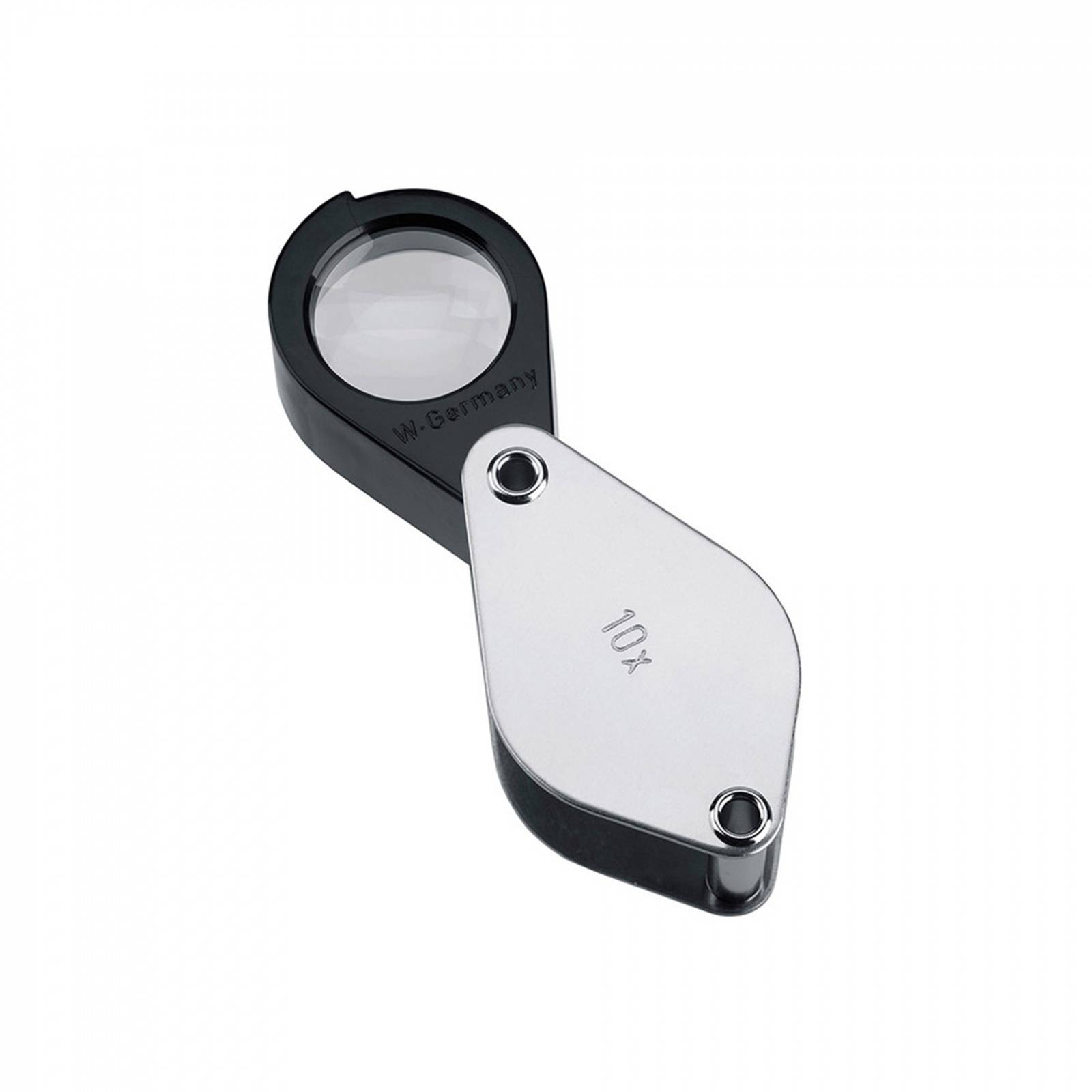 SCHWEIZER Einschlaglupe EDELSTAHL 10 x / Ø 22,8 mm, aplanatisch-1