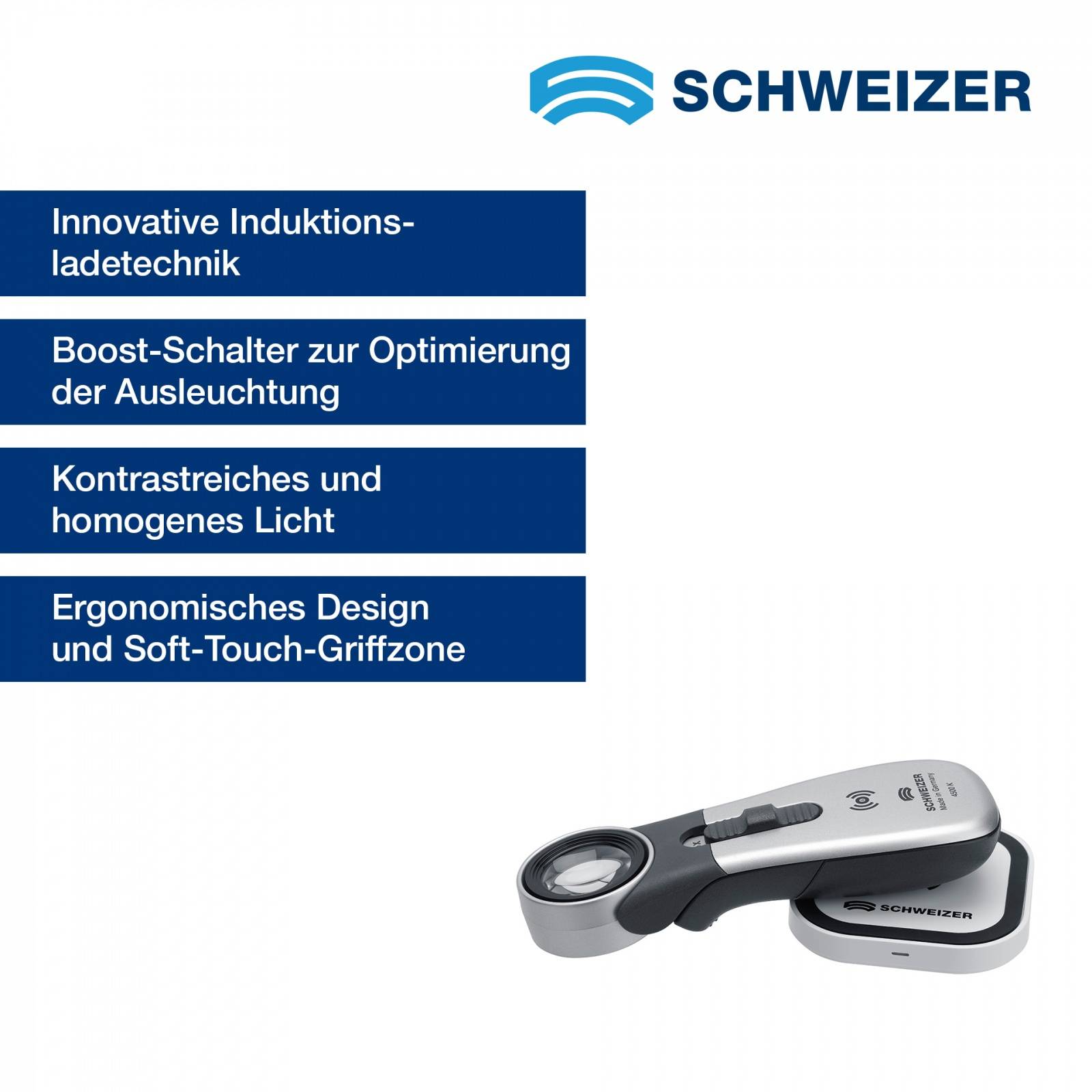 SCHWEIZER Set Tech-Line INDUKTION 4500K 8 x / Ø 30 mm, aplanatisch-0