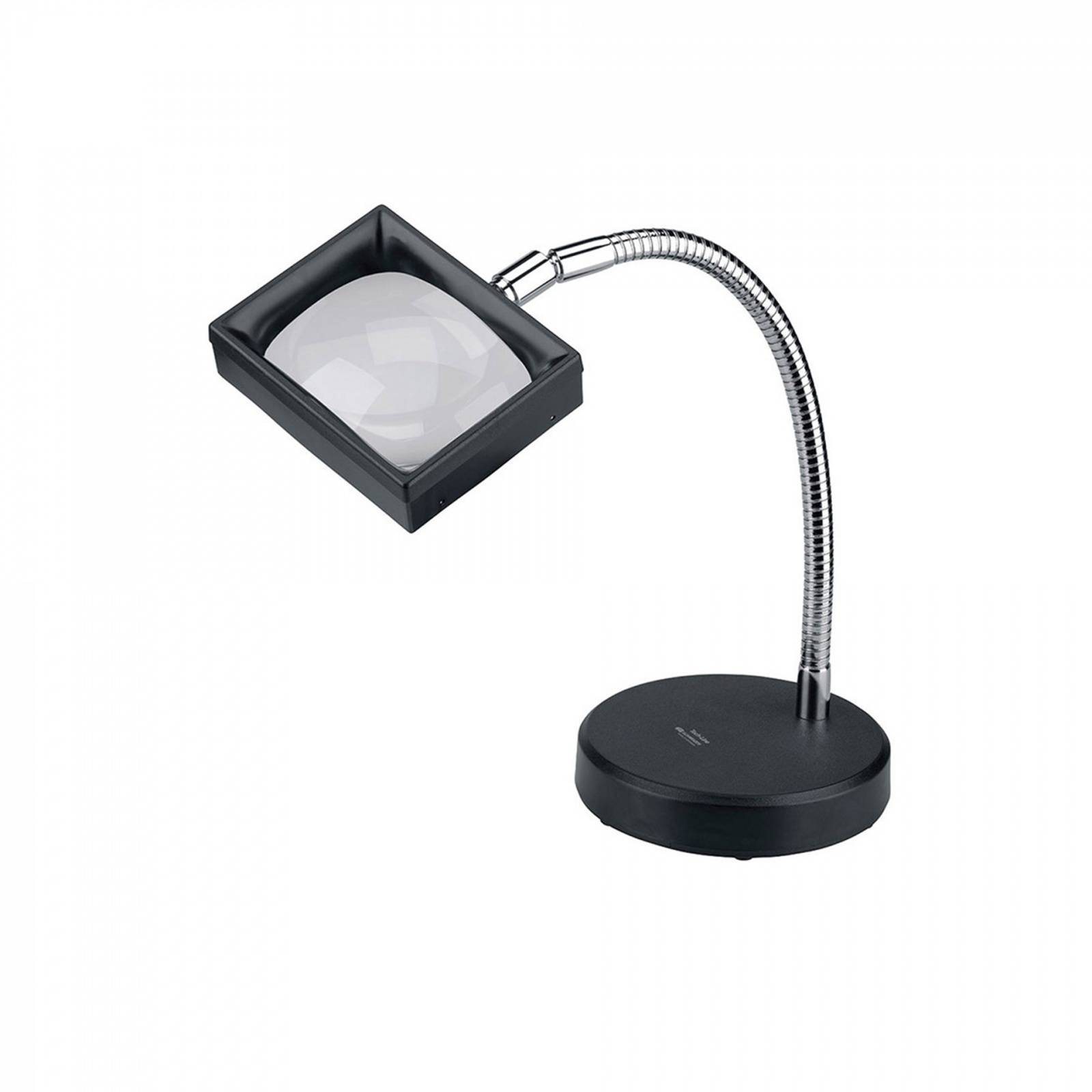 SCHWEIZER Arbeitsstandlupe KUNSTSTOFF Tischfuß 3 x / 100 x 75 mm, asphärisch-1