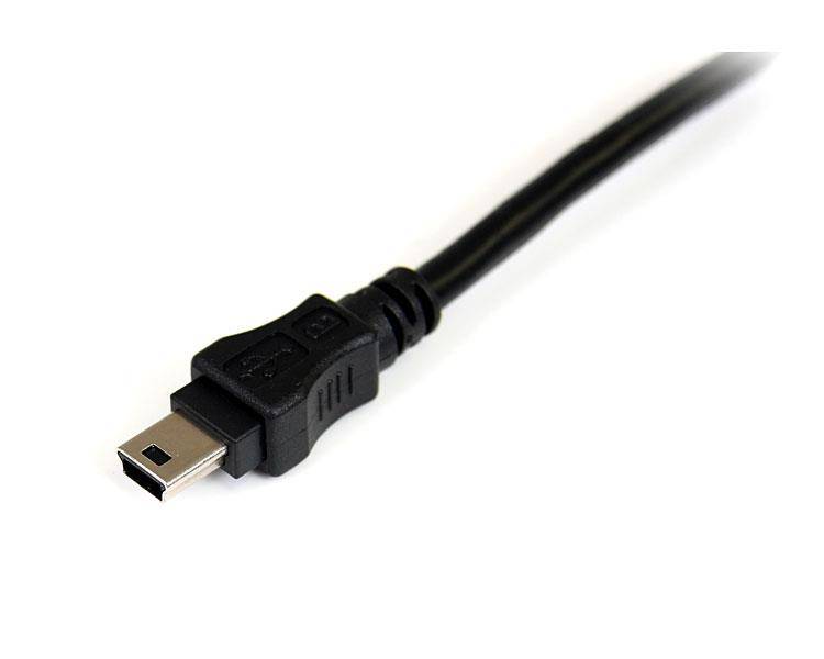 StarTech.com 1,8m USB Y-Kabel für externe Festplatten - USB A auf Mini-B Anschlusskabel - USB-Kabel - USB (M)-1
