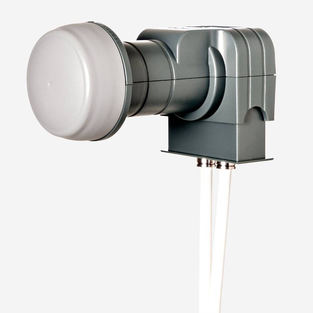 fuba DEK 217 Twin-LNB Teilnehmer-Anzahl: 2 Feedaufnahme: 40 mm Grau-2