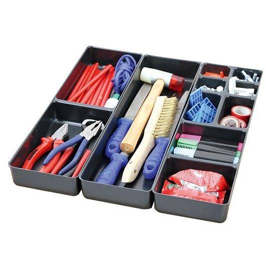 Stumpf Zubehör Einteilungs-Set, für Serien 2000 und 3000, aus Kunststoff, schwarz-0