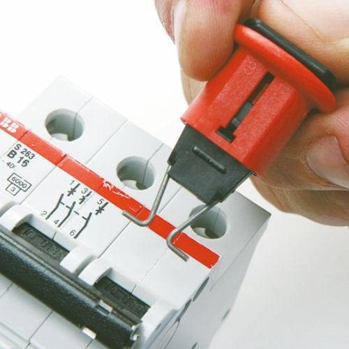 Verriegelungssystem für Schutzschalter, POS (Pin-Out Standard) Verriegelung-0