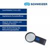 SCHWEIZER Handleuchtlupe Basic-Line 4 x / Ø 70 mm, asphärisch