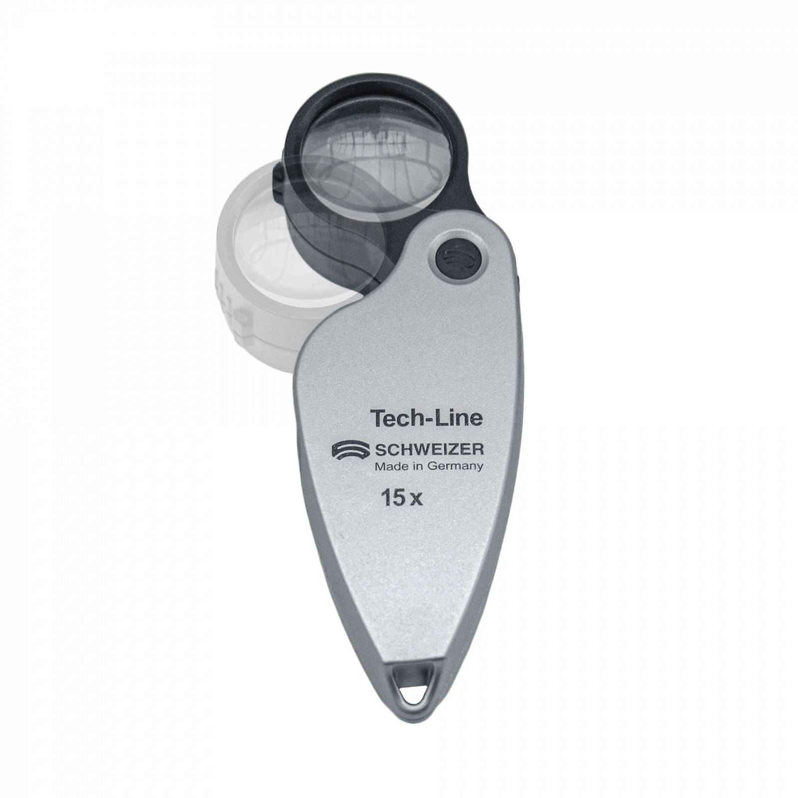 SCHWEIZER Einschlaglupe Tech-Line 15 x / Ø 22,8 mm, aplanatisch-3