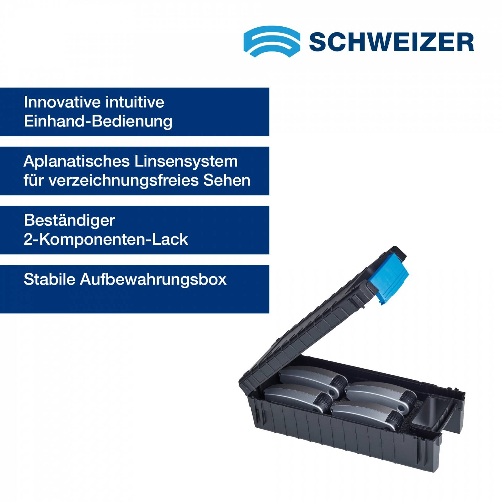 SCHWEIZER Einschlaglupen Tech-Line Set 6 x, 10 x, 15 x und 20 x-0