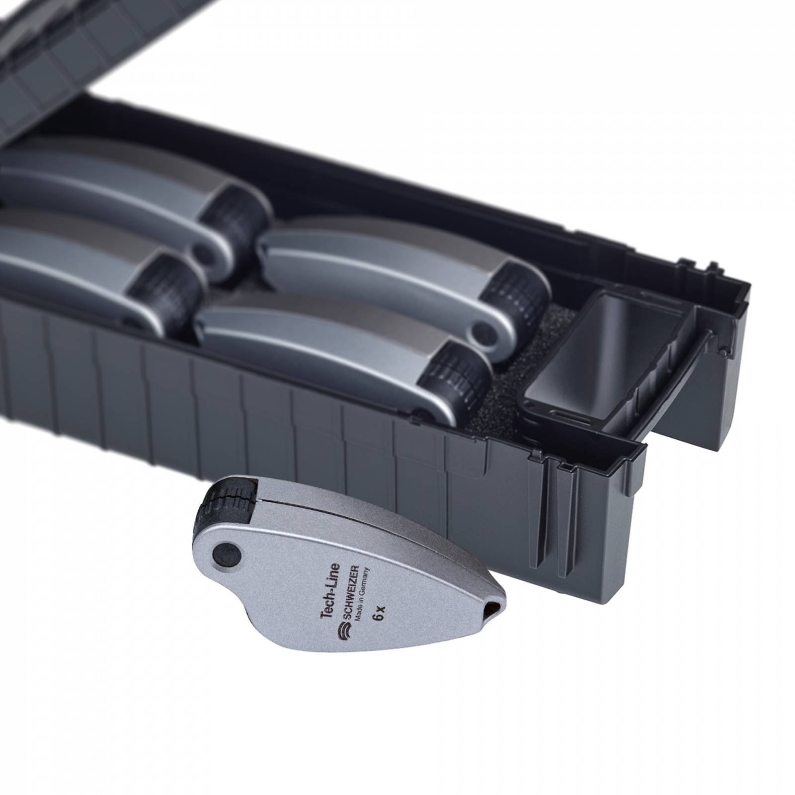 SCHWEIZER Einschlaglupen Tech-Line Set 6 x, 10 x, 15 x und 20 x-4