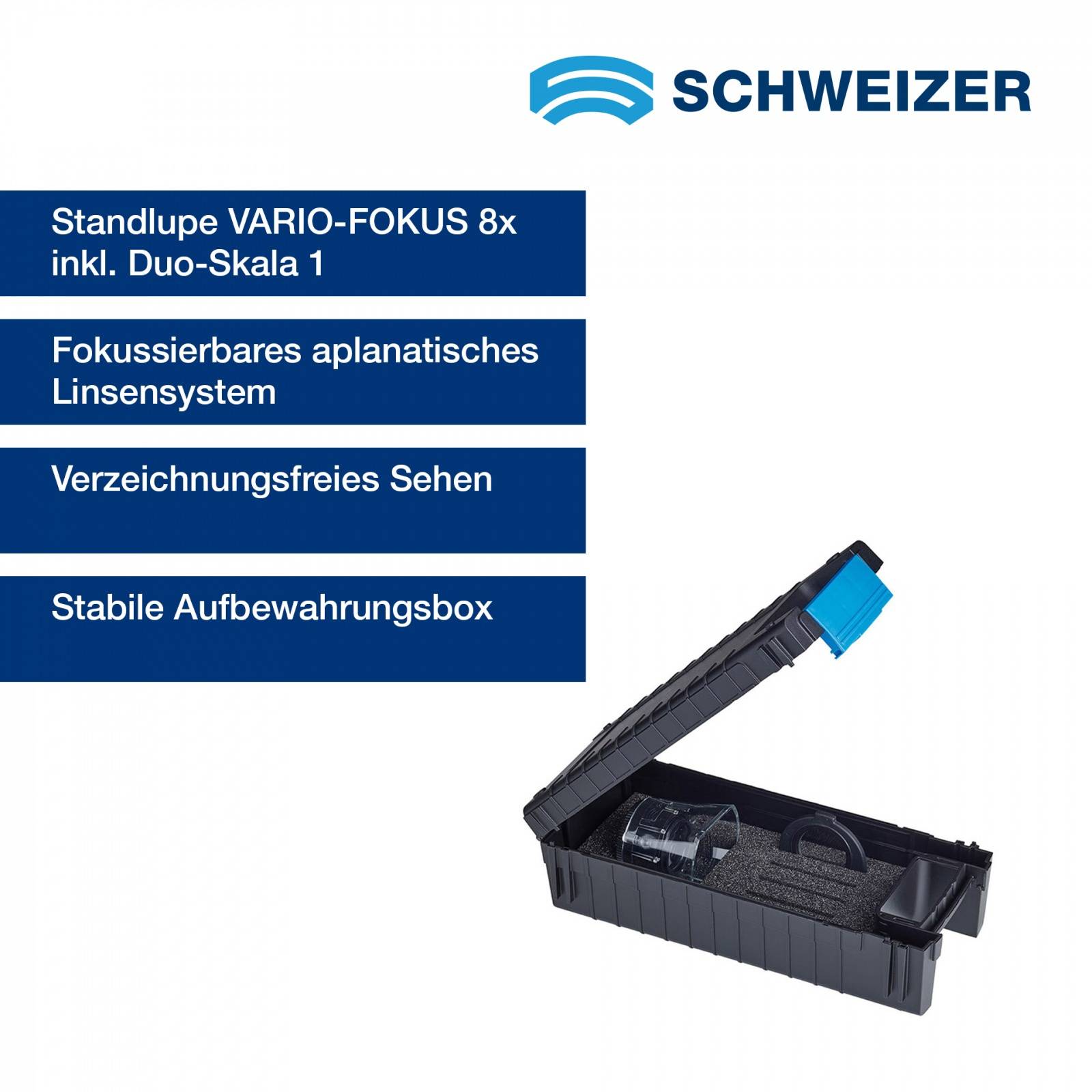 SCHWEIZER Tech-Line VARIO-FOKUS 8 x Set1 inkl. Duo Skala 1-0