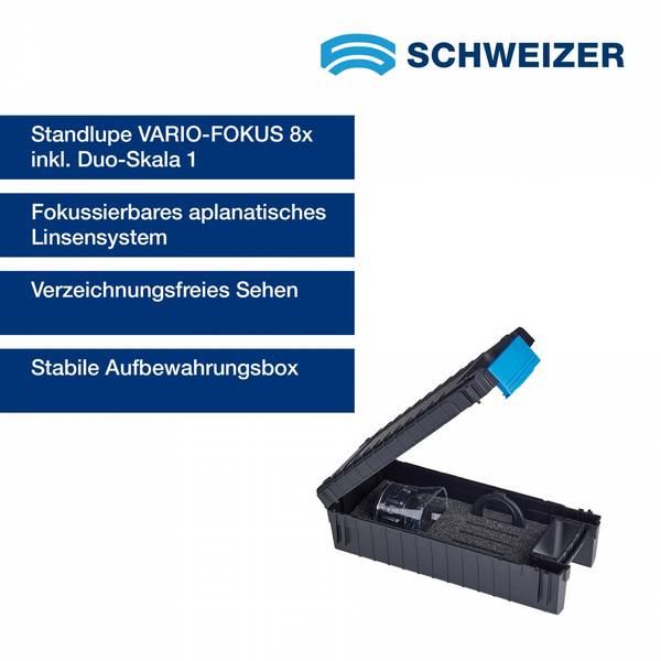 SCHWEIZER  Tech-Line VARIO-FOKUS 8 x  Set1  inkl. Duo Skala 1