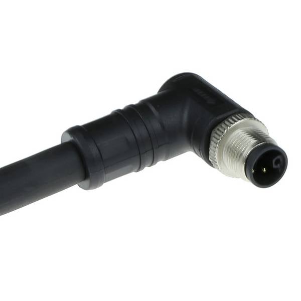 Amphenol M12L-05BMM-SR8H01 M SERIES 5-poliger Steckverbinder M12 L-Kodierung umspritzter Stecker - 1 Meter