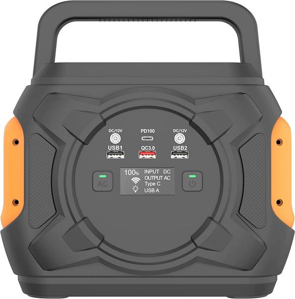 Emissimo Tec tragbare Powerstation ET301- 320W , 80.000mAh Solargenerator mit 1 x 220-240V Ausgang