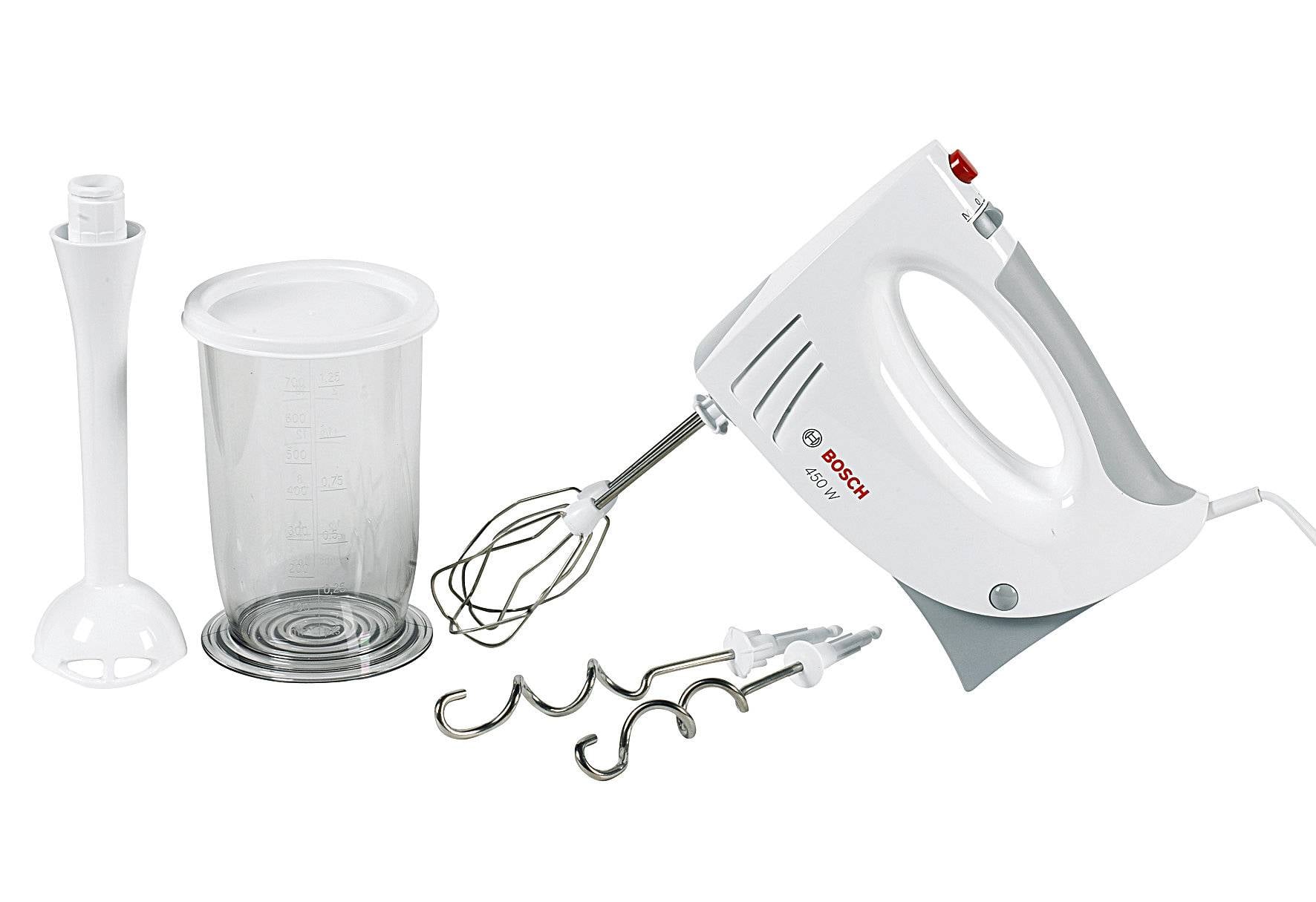 BOSCH Handrührer MFQ 3540 450 Watt mit Mixbecher weiß-1