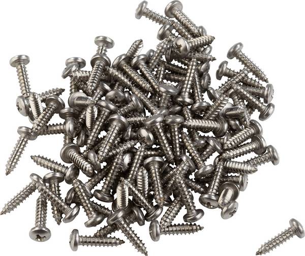 839536 LIKO A2 Blechschrauben 2.2 mm 6.5 mm Kreuzschlitz Phillips DIN 7981-C   Edelstahl A2 100 St.