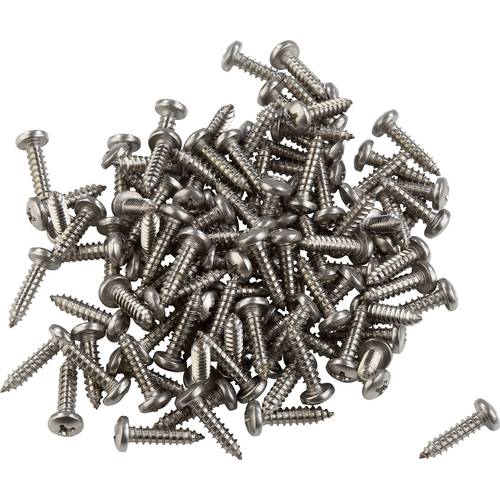 839543 LIKO A2 Blechschrauben 3.9 mm 9.5 mm Kreuzschlitz Phillips DIN 7981-C Edelstahl A2 100 St.