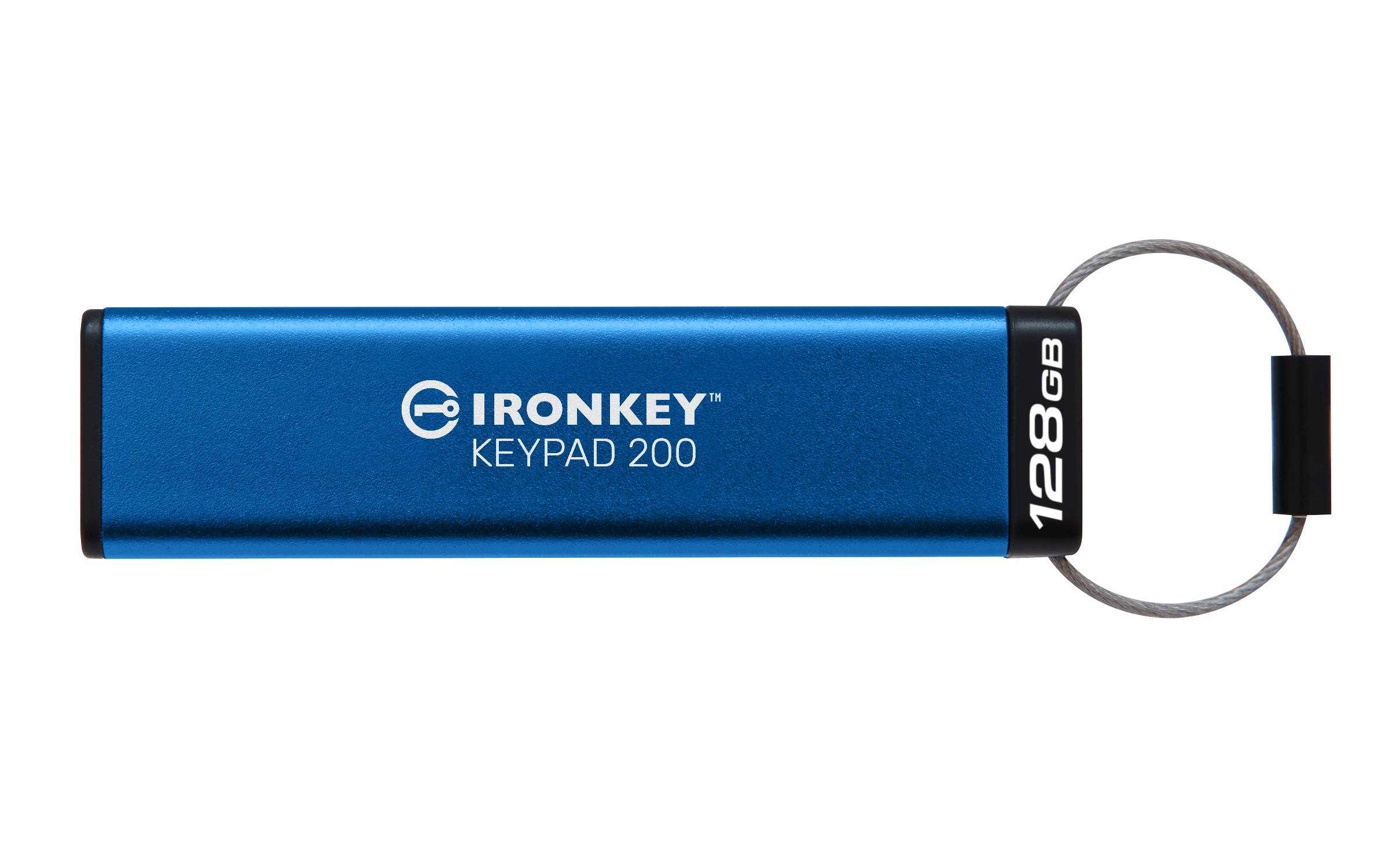 Kingston IronKey Keypad 200 - USB-Flash-Laufwerk-0