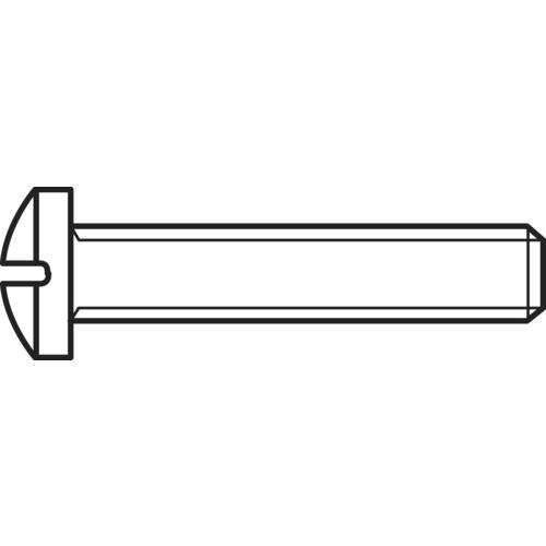 TOOLCRAFT 839645 Linsenschrauben M2.5 20 mm Kreuzschlitz Phillips DIN 7985 Stahl galvanisch verzinkt 100 St.