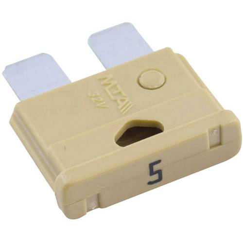 Thumbnail - MTA Automotive 340024 Standard Flachsicherung 5 A Beige 1 St.