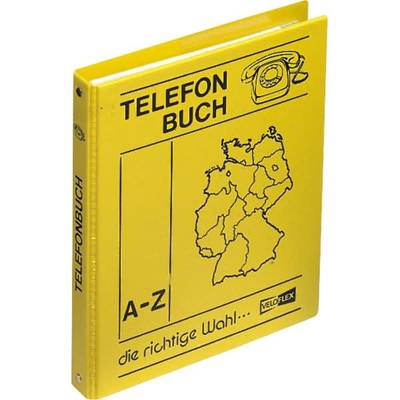 Telefonringbuch A5 PP gelb