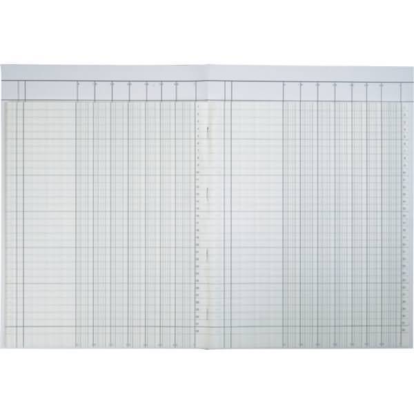Spaltenbuch A4 mit Kopfleiste Karton 7 Spalten 40 Blatt-1