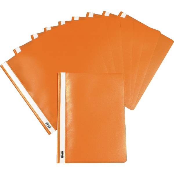 Schnellhefter A4 PP orange-0