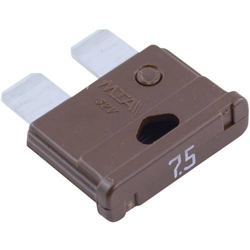 MTA Automotive 340026 Standard Flachsicherung 7.5 A Braun 1 St.