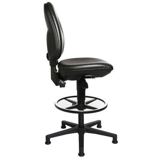 Topstar Bequemer Arbeitsdrehstuhl Tec 50, Kunstleder, Counter-1