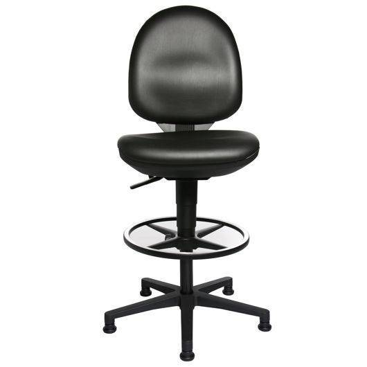 Topstar Bequemer Arbeitsdrehstuhl Tec 50, Kunstleder, Counter-3
