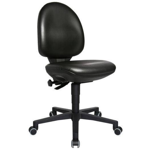 Topstar Bequemer Arbeitsdrehstuhl Tec 50, Kunstleder, Standard-0