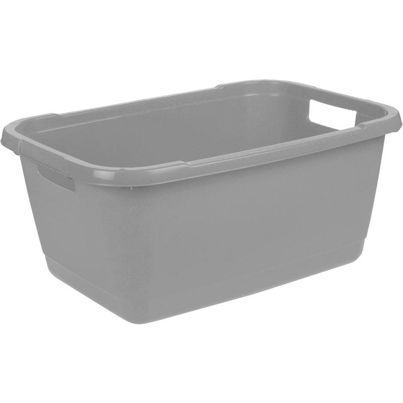 keeeper Wäschewanne, Stabiler Kunststoff, 52 l, Aenna, Nordic Grey-0