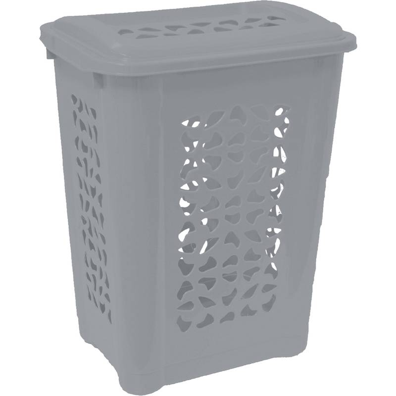 keeeper Wäschebox "per", mit Deckel, 60 Liter, nordic-grey (6440968)-0