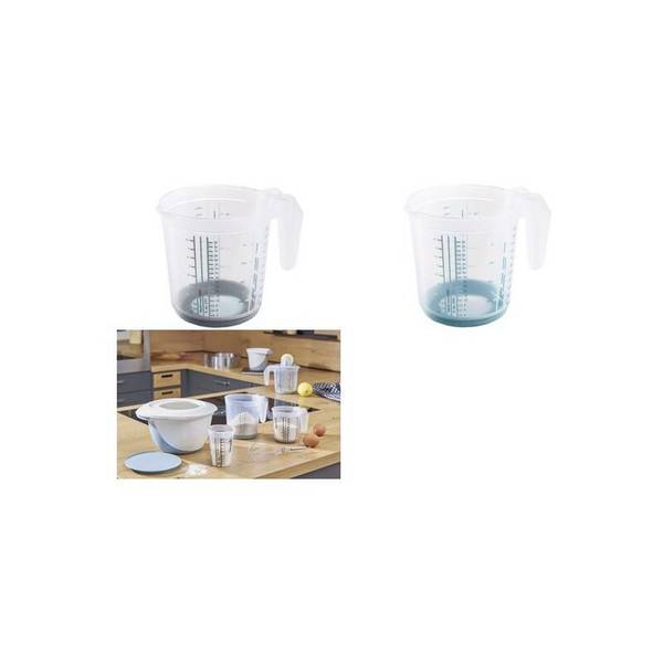 keeeper Messkanne "massimo", 0,5 L, weiß / nordic-blue (6440911)