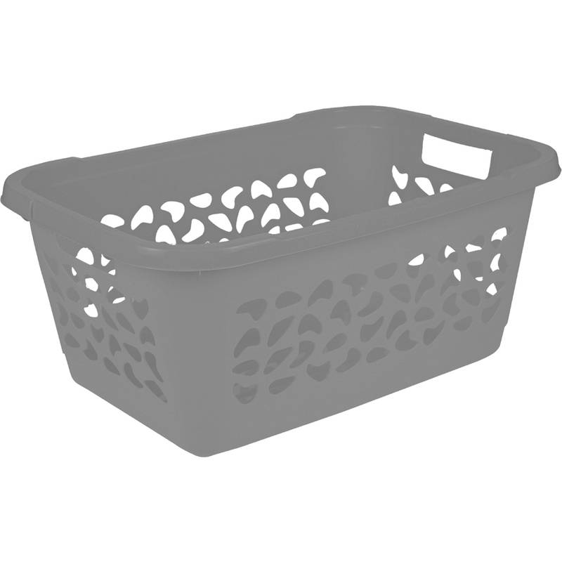 keeeper Wäschekorb, Luftdurchlässiges Dekor, 52 l, Jost, Nordic Grey