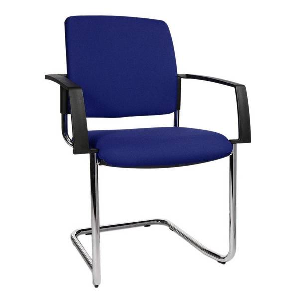 Topstar Freischwinger B2B 20, gepolstert, Bezug blau