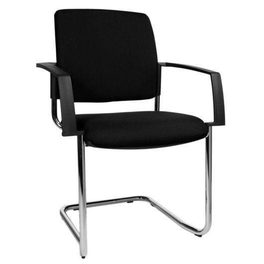 Topstar Freischwinger B2B 20, gepolstert, Bezug schwarz-0